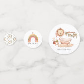 Neutral des Geschlechts | Boho Kinderzimmer Babydu Konfetti (Rückseiten)