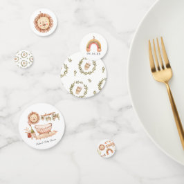 Neutral des Geschlechts | Boho Kinderzimmer Babydu Konfetti