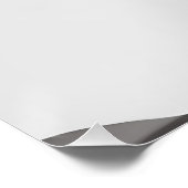 Neutral Earth Abstract with Organic Forms Poster (Ecke)