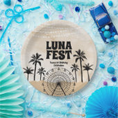 Neutral Earth Tone Music Festival Pappteller (Party)