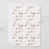 Neutral eine kleine Kürbiskutsche Kinderdusche Einladung (Rückseite)