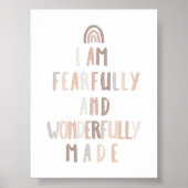 Neutral erschreckend und wunderbar gedruckt poster (Vorne)