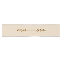 Neutral Farmhouse Rustic Floral Table Runner  Kurzer Tischläufer