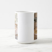 Neutral Farmhouse Wildflower Floral Kaffeetasse (Mittel)