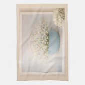 Neutral Farmhouse Wildflower Floral Kitchen Towels Geschirrtuch (Vertikal)