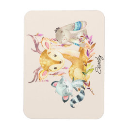 Neutral für niedliche Kleintiere Individuelle Name Magnet