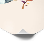 Neutral für niedliche Kleintiere Individuelle Name Poster (Ecke)