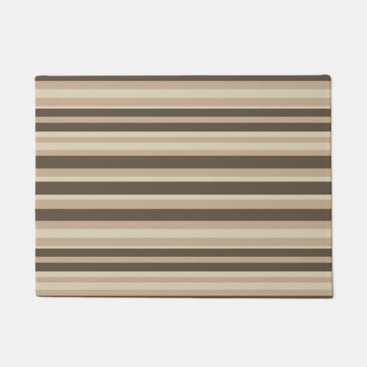 Neutral gestreift  fußmatte (Vorderseite)