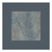 Neutral getönte Abstrakte Expressionistische Colla Poster (Vorderseite)