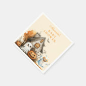 Neutral Ghost Halloween Kinderdusche Serviette (Ecke)