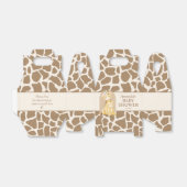 Neutral Giraffe Baby Duschkabine Geschenkschachtel (Ungefaltet)