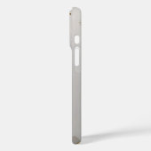Neutral & Gold Marmor  Case-Mate iPhone Hülle (Rückseite / Links)