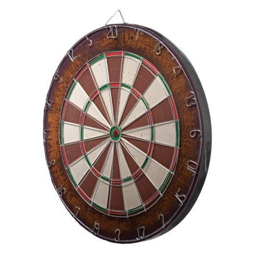 Neutral Gray Dartboard Dartscheibe (Vorderseite rechts)