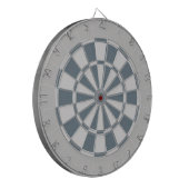 Neutral Gray Dartboard Dartscheibe (Vorderseite Links)