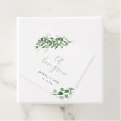 Neutral Greenery Gelassen Liebe Grow Vielen Dank Geschenkanhänger (Beispiel)