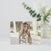 Neutral-II-Ankündigungskarte 2023 Grad Foto Postkarte (Stehend Vorderseite)