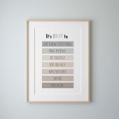 Neutral ist es in Ordnung zu poster