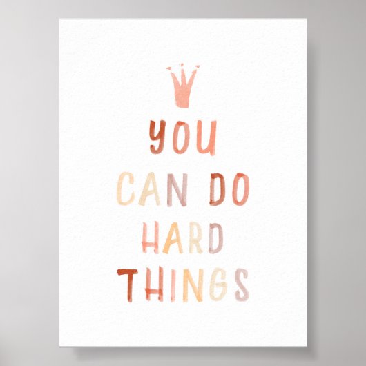 Neutral kann man harte Dinge drucken Poster (Vorne)