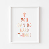 Neutral kann man harte Dinge drucken Poster