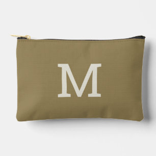 Neutral Khaki Taupe Monogram Accessoires Bag Zubehörtasche