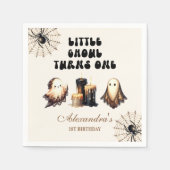 Neutral Little Ghoul Geburtstag Serviette (Vorderseite)