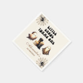 Neutral Little Ghoul Geburtstag Serviette (Ecke)
