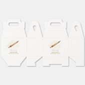 Neutral Minimalistisch Pastry Koch Babydusche Geschenkschachtel (Ungeklappt)