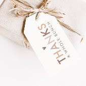 Neutral moderne Geschlechterneutralität danke Ihne Geschenkanhänger