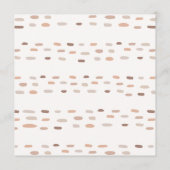 Neutral modernes Geschlecht Hinweiskarte (Rückseite)