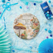 Neutral Nature Theme Dusche Teller (Party)