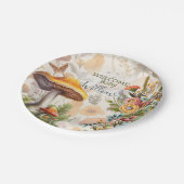 Neutral Nature Theme Dusche Teller (Schrägansicht)