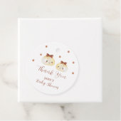 Neutral Niedlich Dumpling Babydusche Danke Geschenkanhänger (Beispiel)