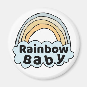 Neutral Rainbow Baby Birth Segen Birth Miracle Magnet