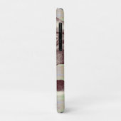  Neutral Sage Plaid Bear Case-Mate iPhone Hülle (Hinten/Links)