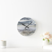 Neutral Salt Spray Runde Wanduhr (Zuhause)