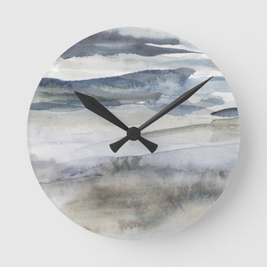 Neutral Salt Spray Runde Wanduhr (Vorderseite)