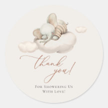 Neutral schlafendes Elefantengeschlecht