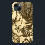 Neutral Shells and Coral Collection iPhone 13 Hülle<br><div class="desc">Go underwater to explore the sea with all these different sea creys. This vintage piece of art is hat die Zugabe zum any sea anemone lovers verbessert. Get your art print today on your product.</div>