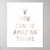 Neutral Sie können phantastische Dinge Plakat mach (Vorne)