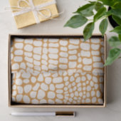 Neutral Snake Skin Print Decoupage Seidenpapier (Geschenk)