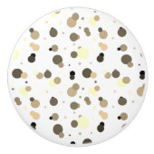 Neutral Splatter Drawer Pulls Keramikknauf (Vorderseite)