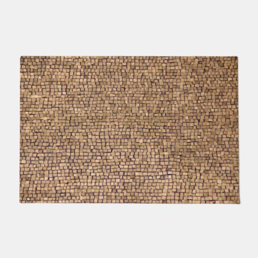 Neutral Stones Door Mat: Groß Fußmatte (Vorderseite)