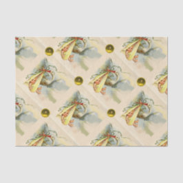 NEUTRAL STORK BABY SHOWER YELLOW GEMSTONES SEIDENPAPIER