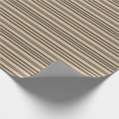 Neutral striped  geschenkpapier (Ecke)