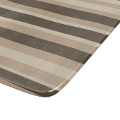 Neutral striped schneidebrett (Ecke)