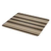 Neutral striped schneidebrett (Ecke)