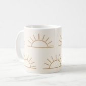 Neutral Sun Tasse | Beige Kaffeetasse (Vorderseite Links)