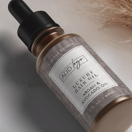 Neutral Tan Bohemian Logo 2OZ Dropper Bottle