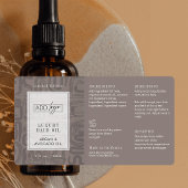 Neutral Tan Bohemian Logo 2OZ Dropper Bottle