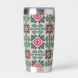 Neutral Tatreez Thobe Dress Thermobecher